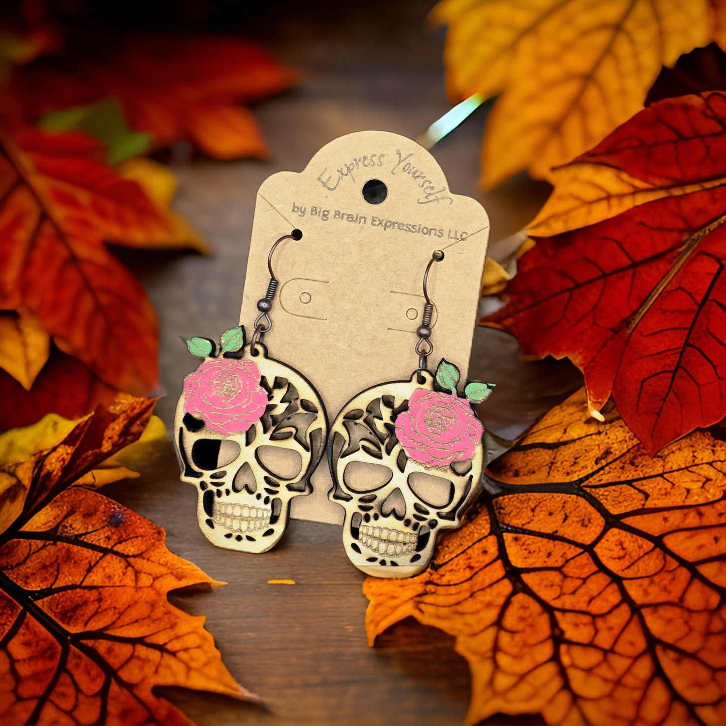 Skeleton Earrings